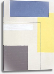 Постер Geometric Abstract by MaryMIA Geometry. Blue and Yellow Mood. Free spirit 3