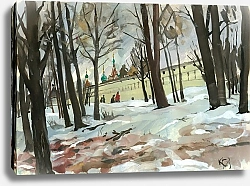 Постер Галина Кара Возле Саввино-Сторожевского монастыря