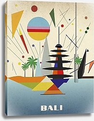 Постер Berka Bali through the eyes of Kandinsky