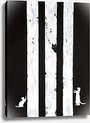 Постер Art Series by MaryMIA Black&White fantasies. Сat trio