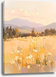 Постер Дарья Воробьева Долина на закате