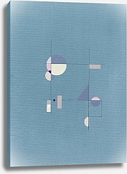 Постер Geometric Abstract by MaryMIA Green geometry balance 2