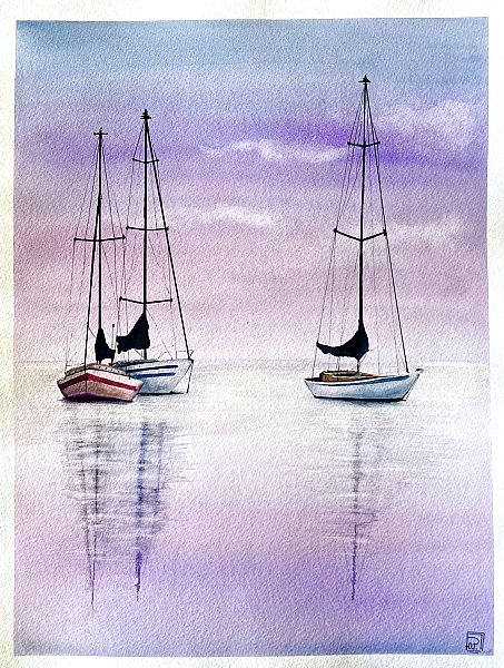 Три лодки