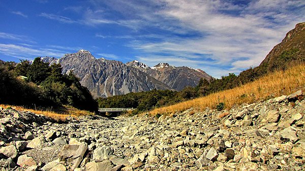 Новая Зеландия. Каменная река