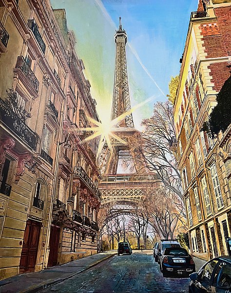 Солнце металла и камня города всех влюбленных (Париж)