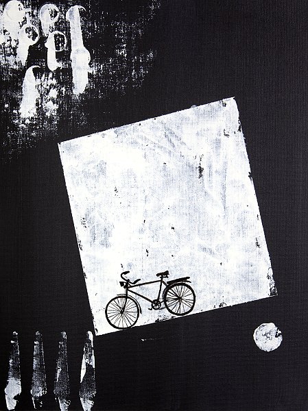 Black&White fantasies. Bicycle