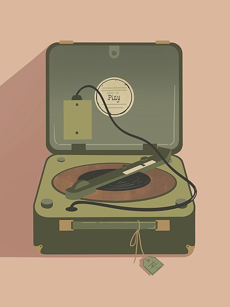 Vinyl player
