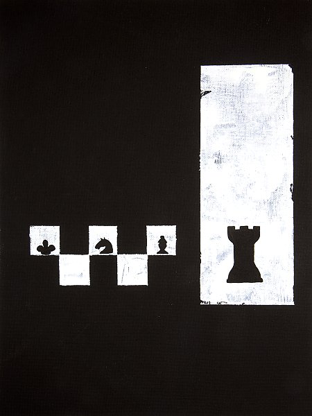Black&White fantasies. Chess