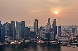Постер mostheatre Закат над Сингапуром