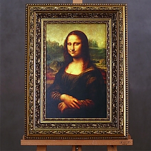 Серия известных картин в широких импортных рамах