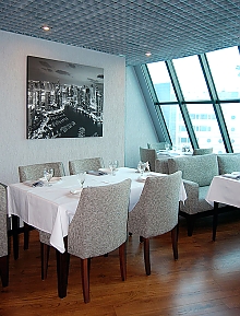 Оформление ресторана "GLASS"