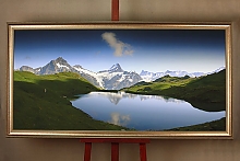 Постеры на холсте в классической раме