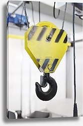 Постер Грузовой крюк подъемного крана