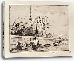 Постер Панкевич Юзеф Nôtre-Dame de Paris Cathedral