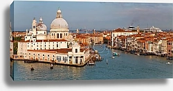 Постер Италия. Венеция. Панорамный вид