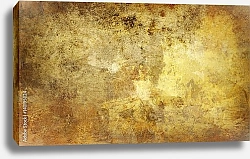 Постер Абстрактная золотисто-коричневая гранж текстура