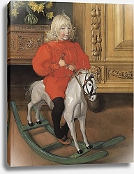 Постер Ларсон Карл ‘Убийство’. Портрет Казимира Лаурина