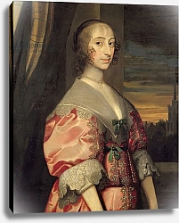 Постер Дик Энтони Lady Hoghton, wife of the lst Baronet, 17th century