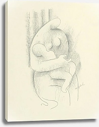 Постер Галанда Микулаш Мать с ребенком