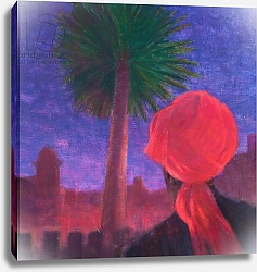 Постер Селигман Линкольн (совр) Red Turban, dusk, Jodhpur, 2012