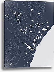 Постер Ньюкасл: Тени и Контуры Нортерн Ирландии