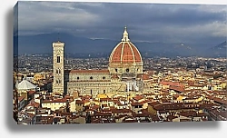 Постер Италия, Флоренция. Рассветная панорама