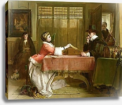 Постер The Banker's Private Room, Negotiating a Loan, 1870