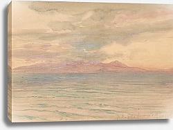 Постер Хоффманн Жозеф Закат в Карфагенском заливе