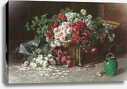 Постер Грэйвз Эббот Basket of Roses, c.1890