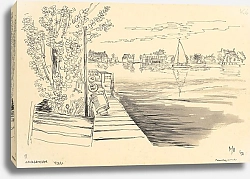 Постер Оортвейн Мартен Gezicht te Knollendam