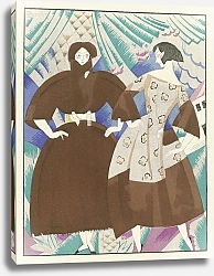 Постер Мартин Чарльз (мода) Hindoustan ; Robe-manteau, de Paul Poiret