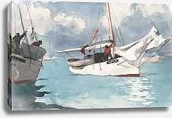 Постер Хомер Уинслоу Рыбацкие лодки, Ки-Уэст