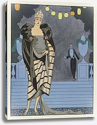 Постер Барбье Джордж Вечерний наряд.