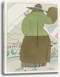 Постер Мартин Чарльз (мода) Relation ; Manteau de sports, de Paul Poiret