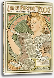 Постер Муха Альфонс Lance parfum ‘Rodo’ gesetzlich geschvetz