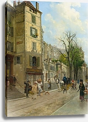 Постер Грисон Франсуа-Адольф Rue De La Corraterie, Geneva