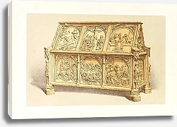 Постер Робинсон Джон Chasse, or Reliquary, of the Fifteenth Century, in Carved and Gilded Wood