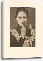 Постер Выспянский Станислав Dziewczynka z fiołkiem