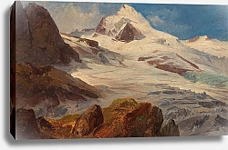 Постер Целлер Фридрих A Glacier in the Salzburg Region