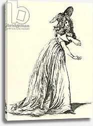 Постер Women's fashion during the French Revolution, published 1909.
