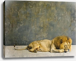 Постер Silent slumber of the lion