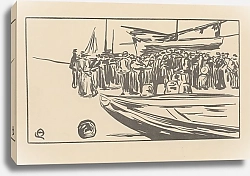 Постер Жуайо Амеде La Vente du poisson