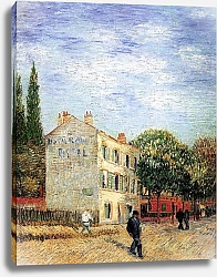 Постер Ван Гог Винсент (Vincent Van Gogh) Ресторан в Аньере 3
