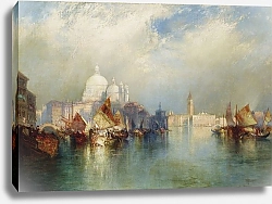 Постер Моран Томас Венецианская сцена