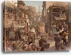 Постер Леманн Адольф Inneres einer Chinesischen Stadt