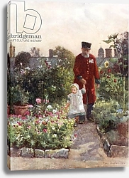 Постер Бартон Роуз The Pensioners' Garden, Royal Hospital, Chelsea
