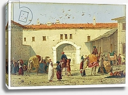 Постер Дэдд Ричард Caravanserai at Mylasa, Turkey, 1845
