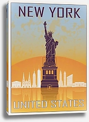 Постер Сияние свободы: Нью-Йорк, Статуя Свободы