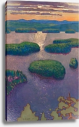 Постер Ярнефельт Ээро Закат над озером