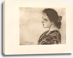 Постер Выспянский Станислав Portret M. Raczynskiej